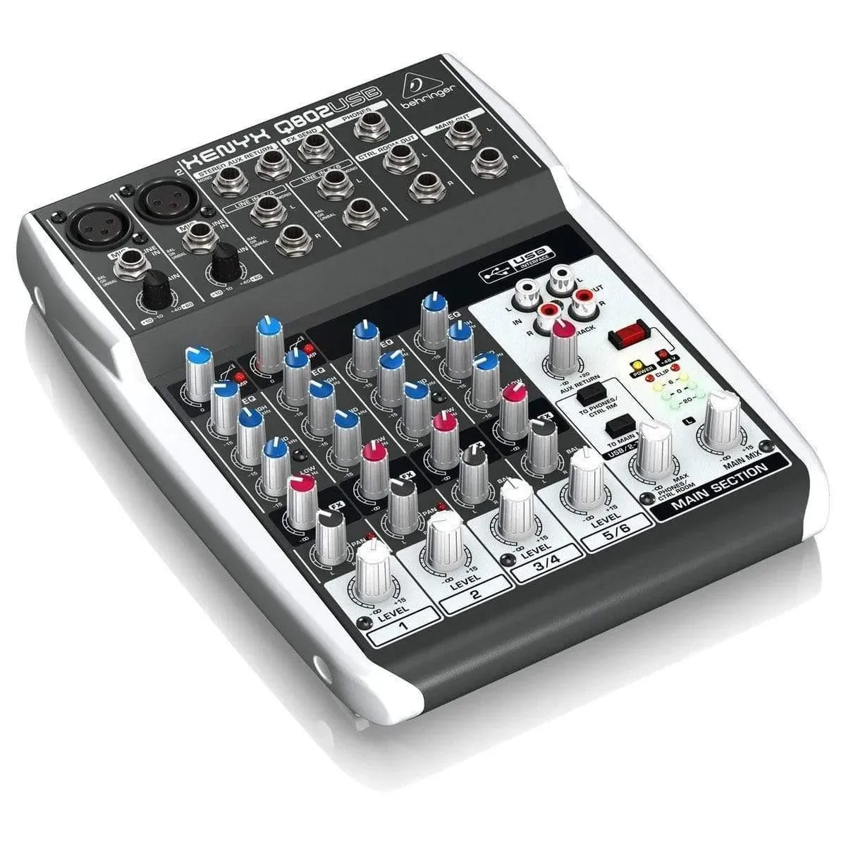 Behringer Xenyx Q802USB Analog Mixer