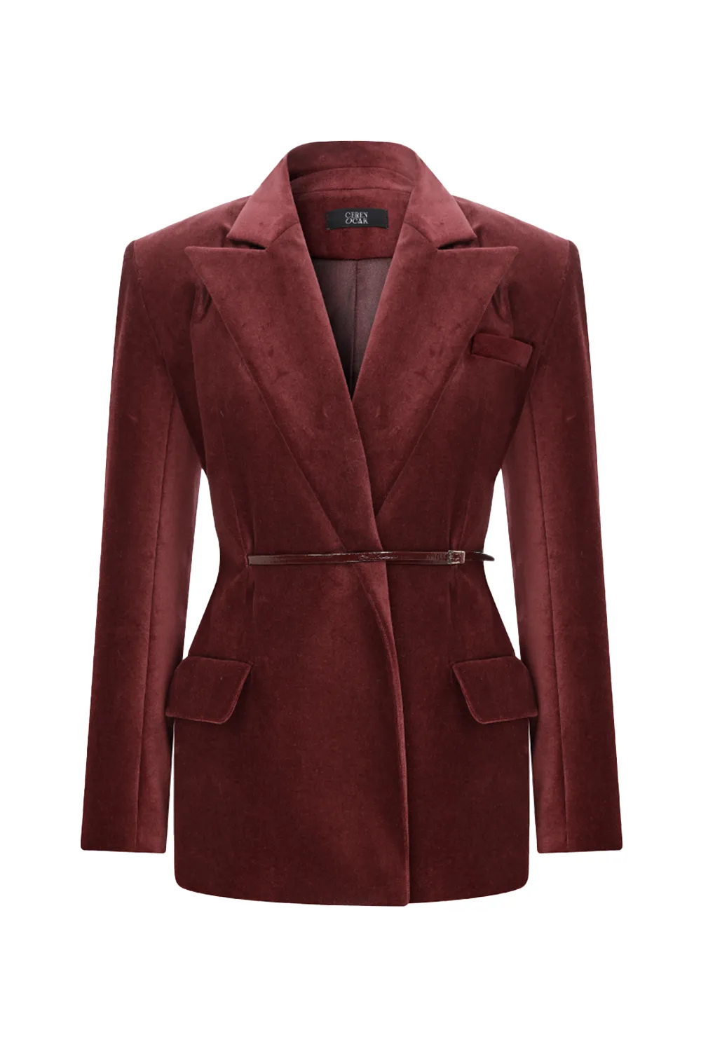 Belt Detailed Jacket
