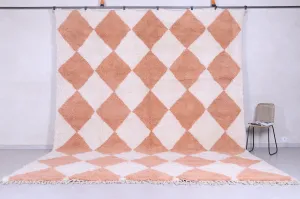 Beni Ourain Moroccan rug - Checkered berber rug