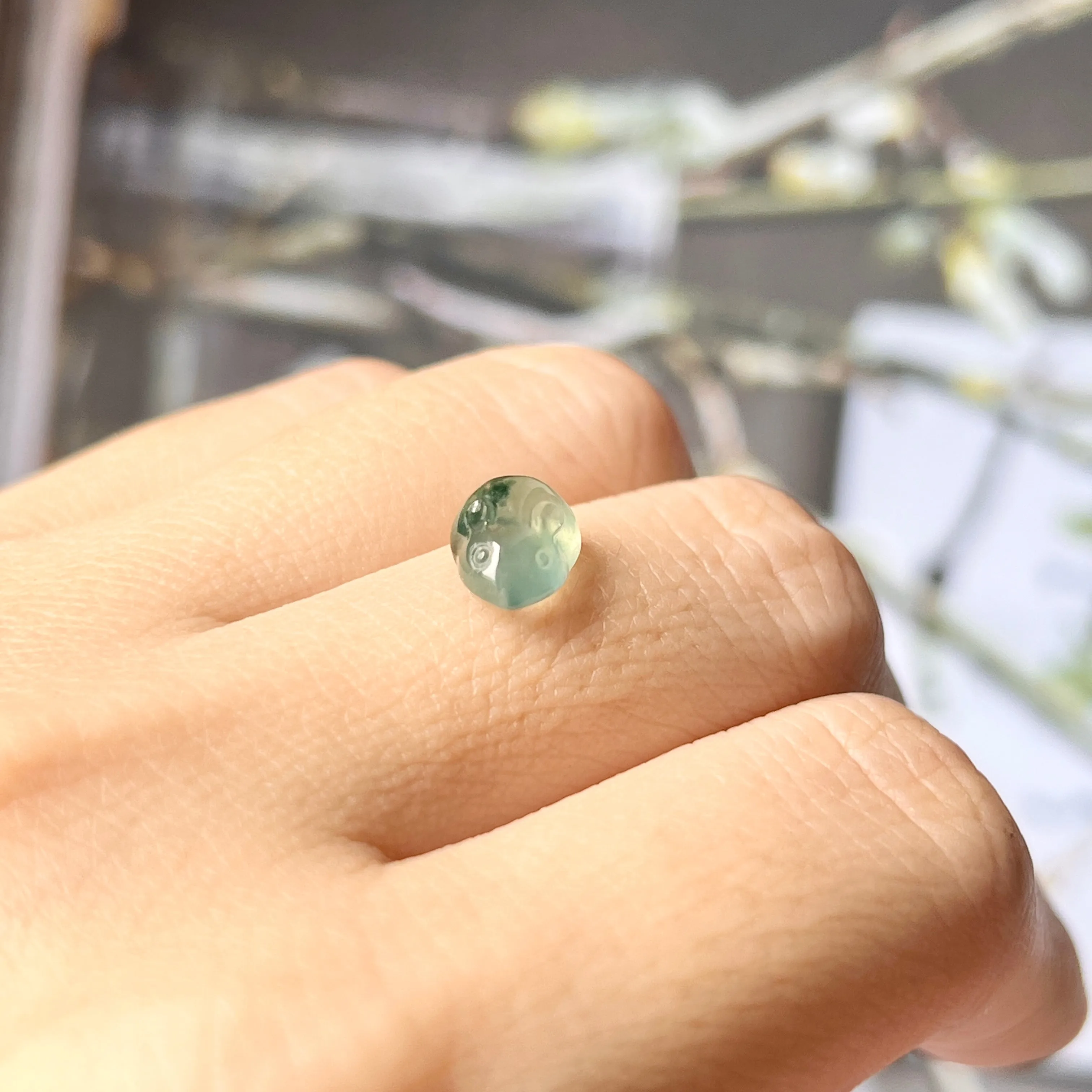 Bespoke Ring (Jadeite Mouse) No.172400