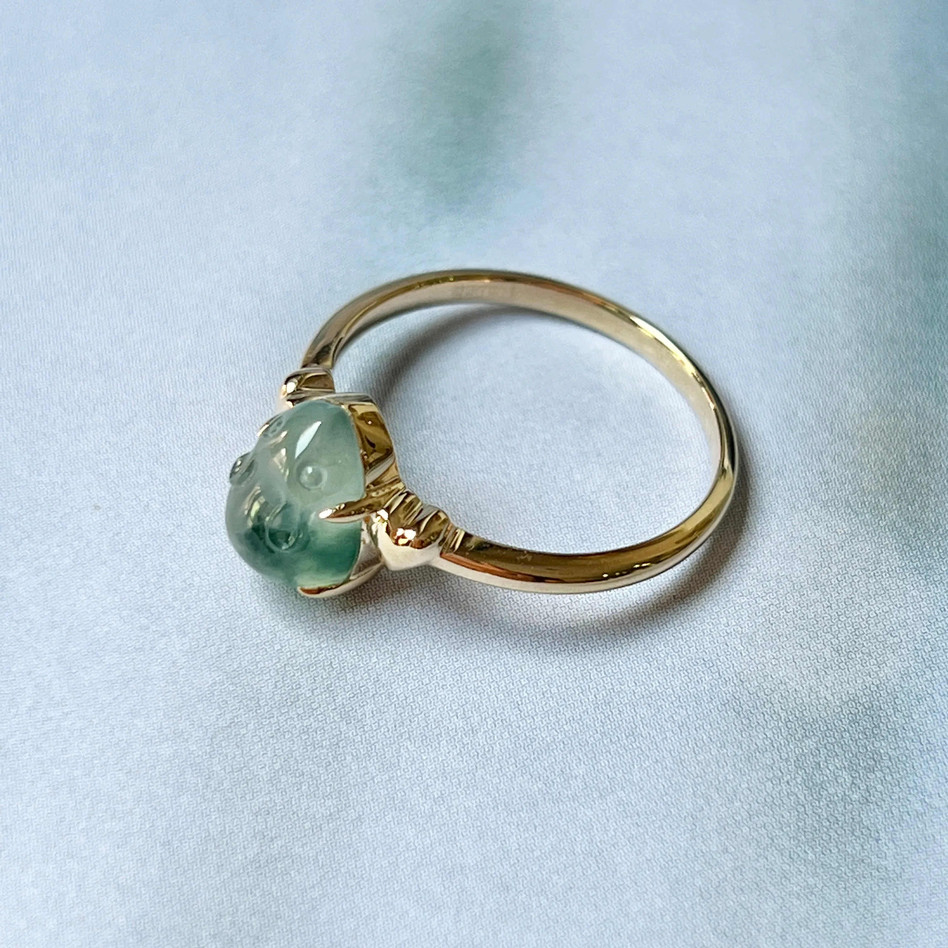 Bespoke Ring (Jadeite Mouse) No.172400