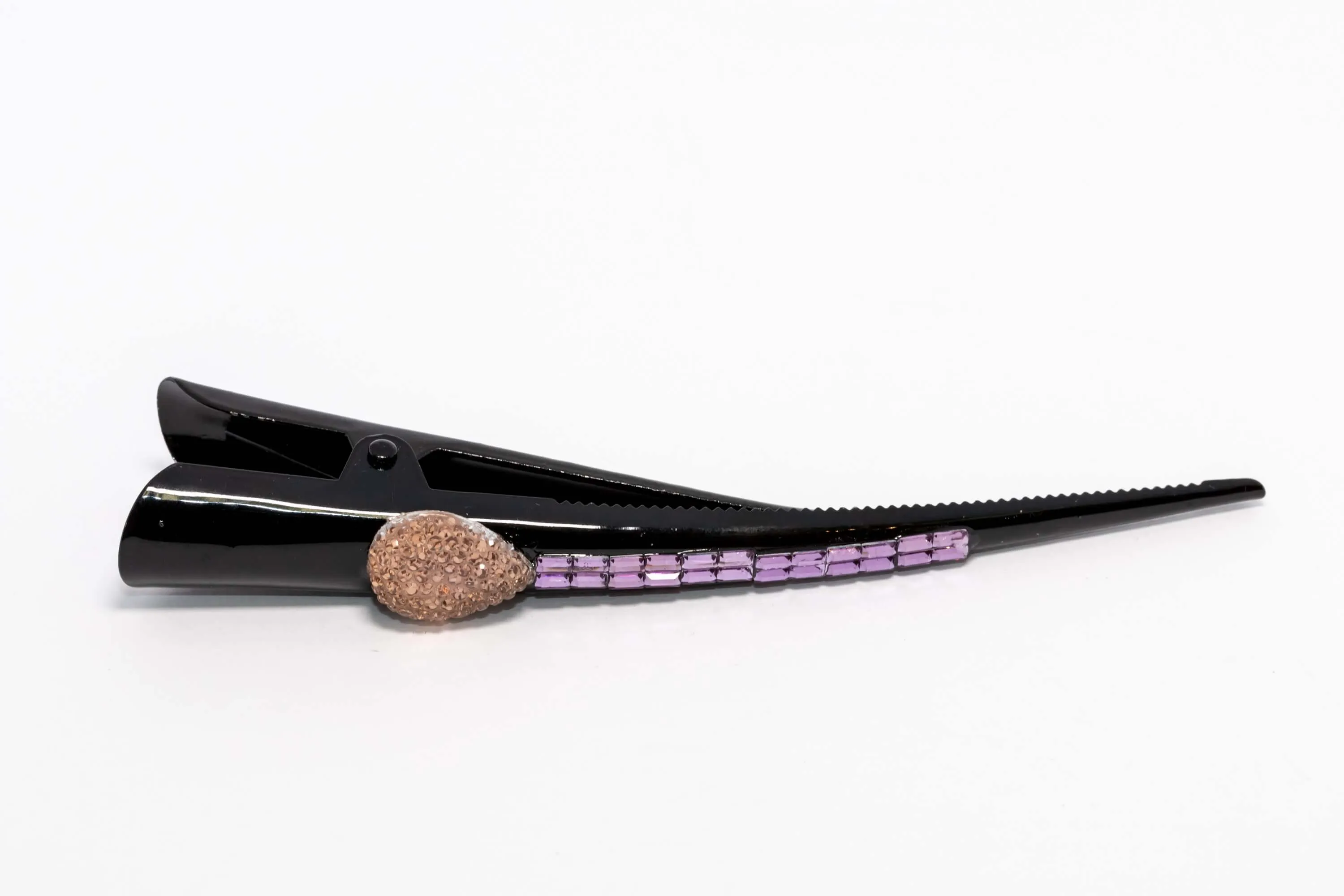 Black Detailed Hair Clip