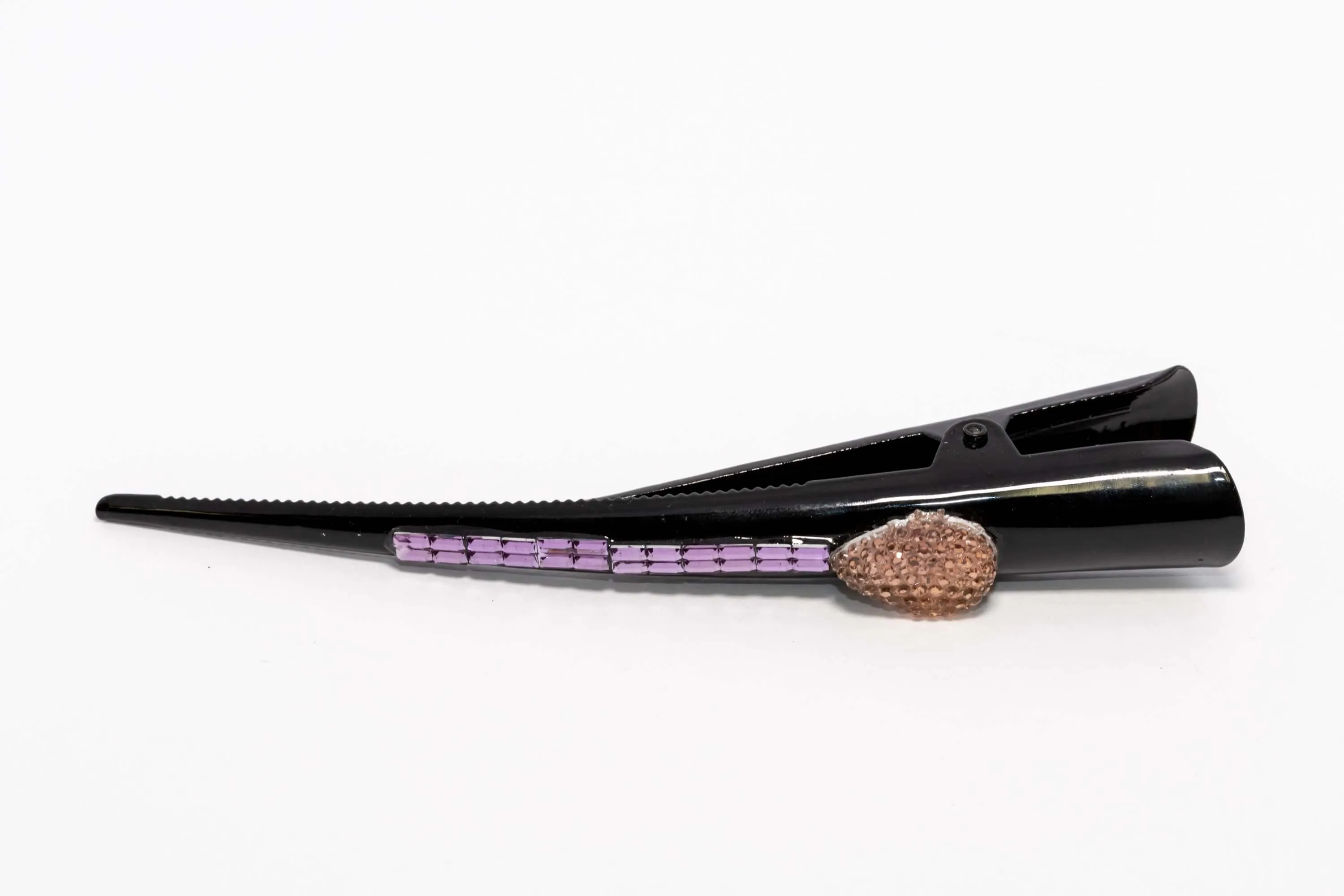 Black Detailed Hair Clip