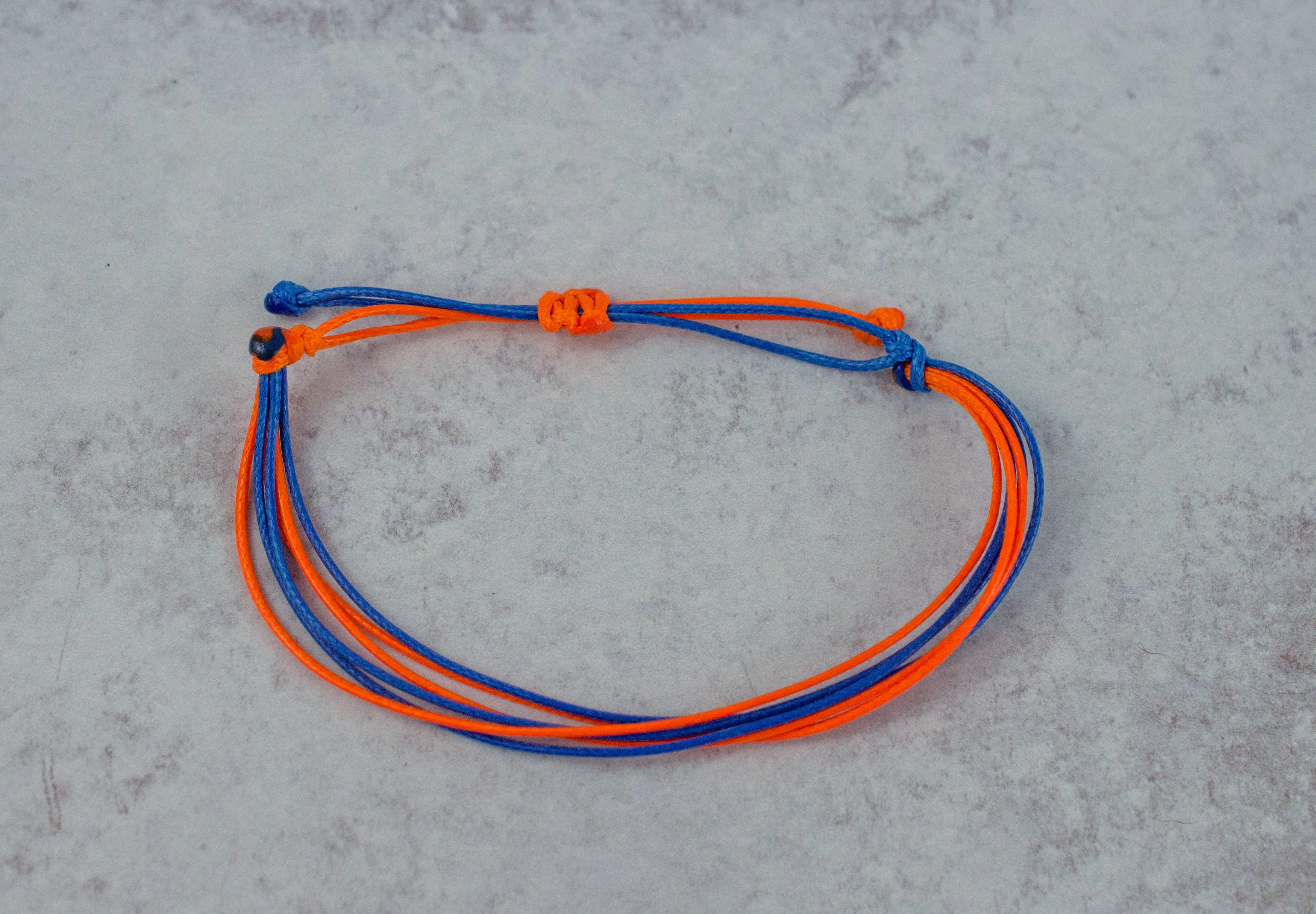 BLUE   BRIGHT ORANGE