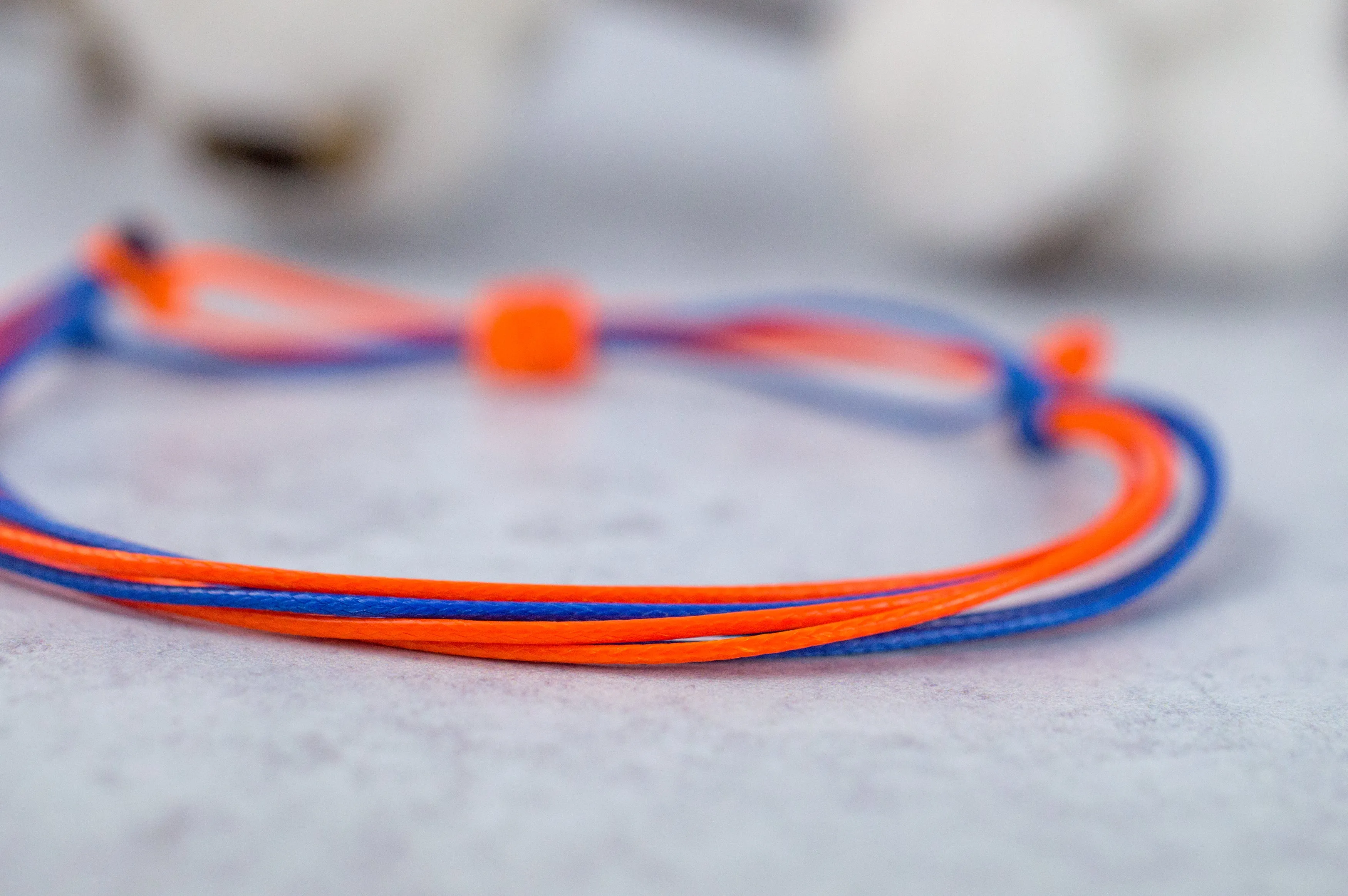BLUE   BRIGHT ORANGE