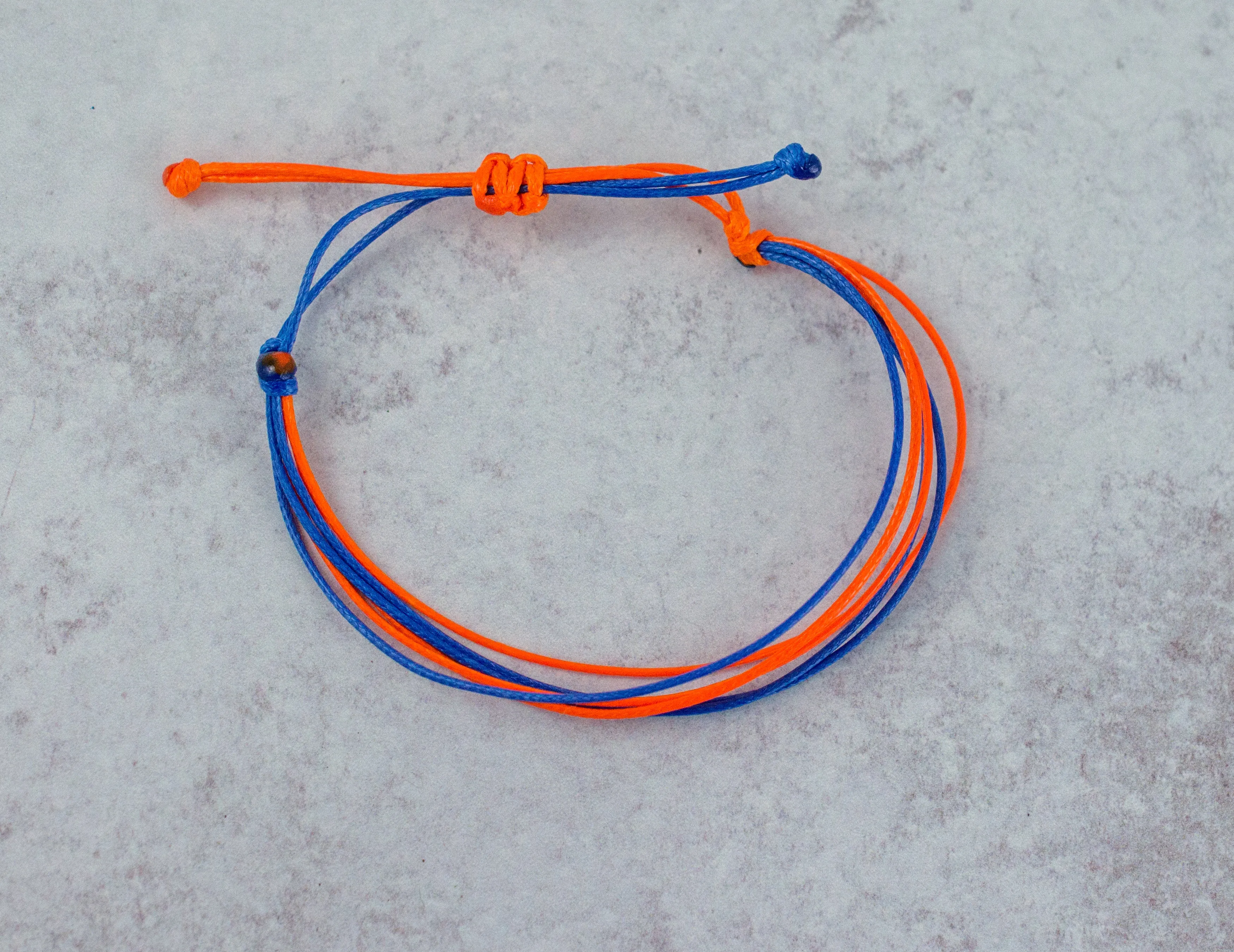 BLUE   BRIGHT ORANGE