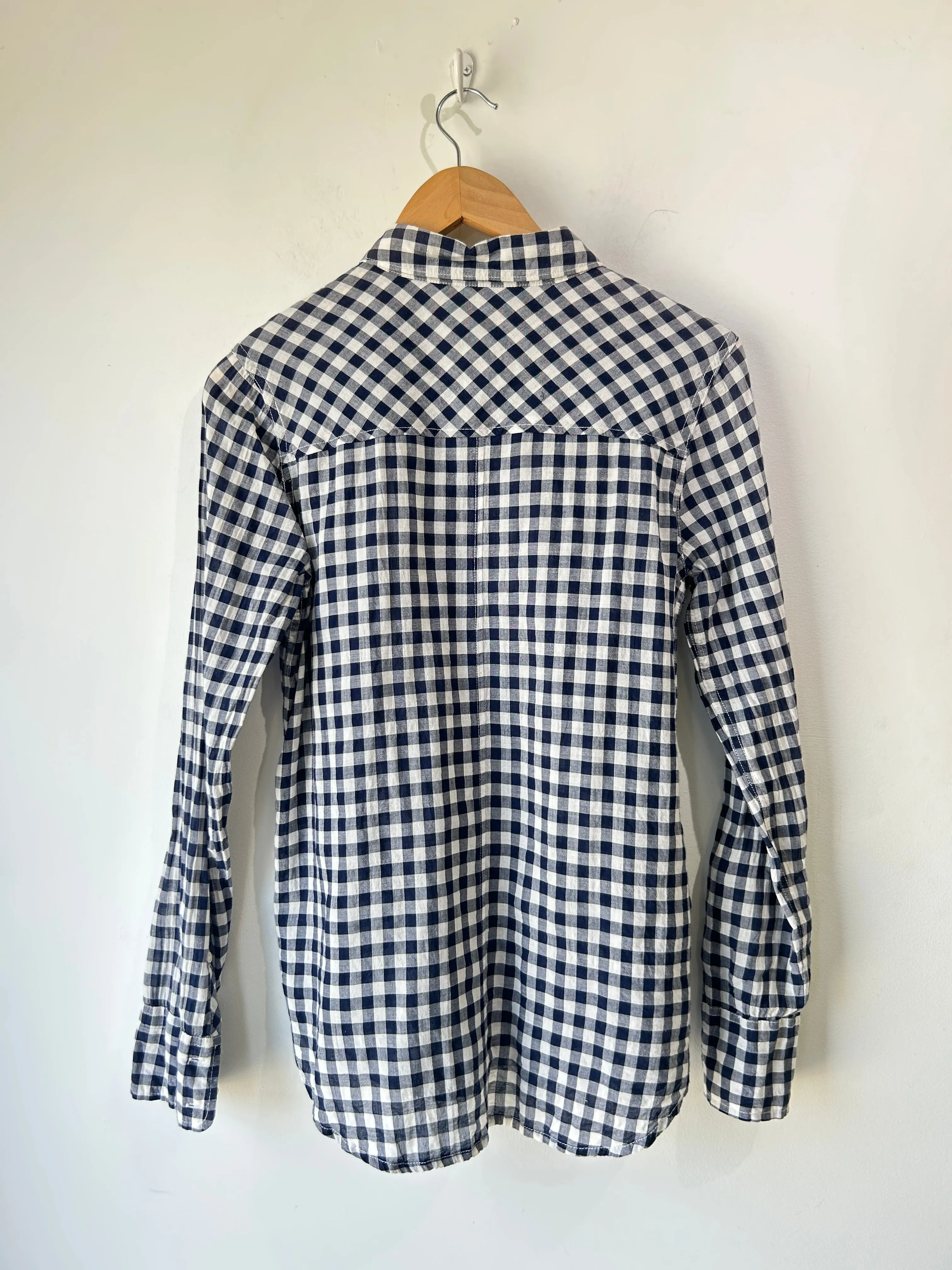 Blue Checkered Button Down