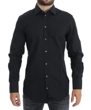 Blue Checkered Slim Fit GOLD Casual Shirt