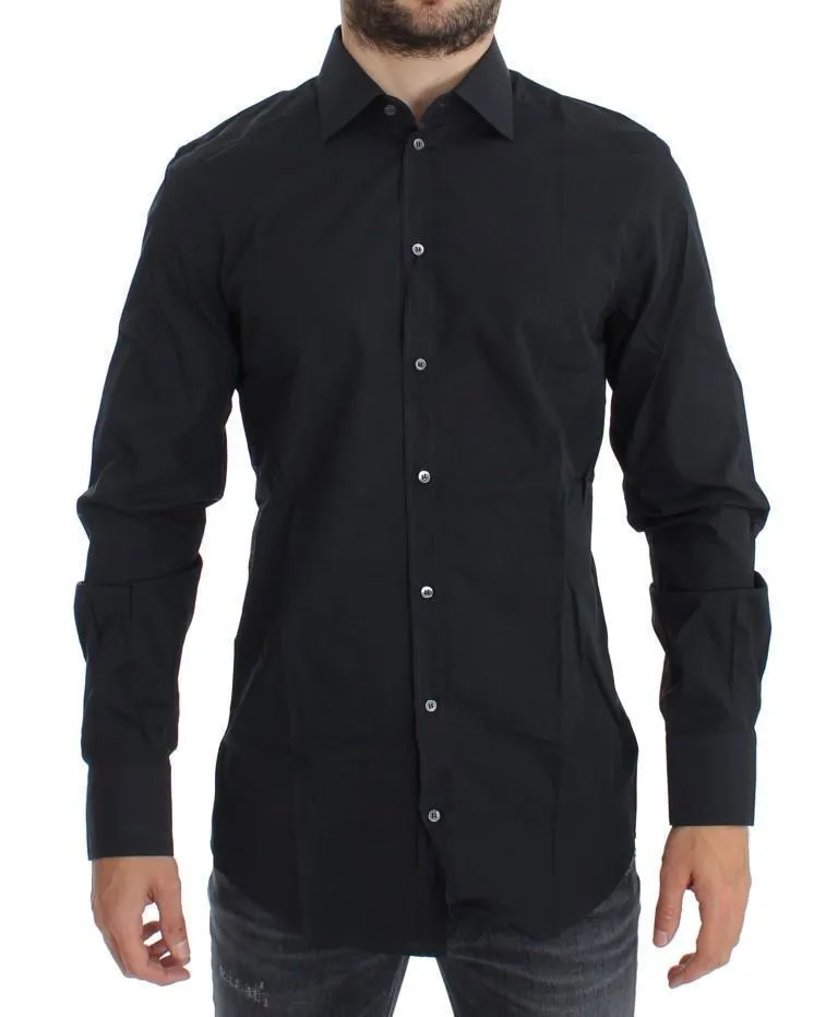 Blue Checkered Slim Fit GOLD Casual Shirt