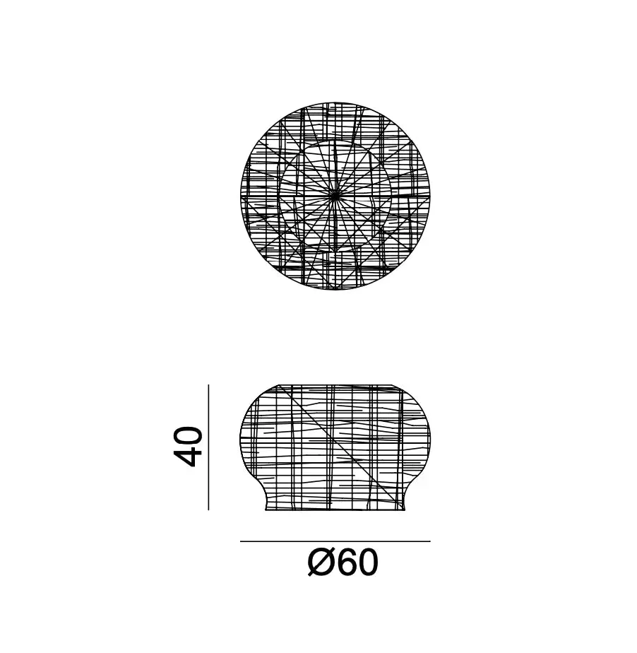 Bolla 10 - Side Table / Pouf