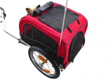 Booyah Small Pet Trailer - Black