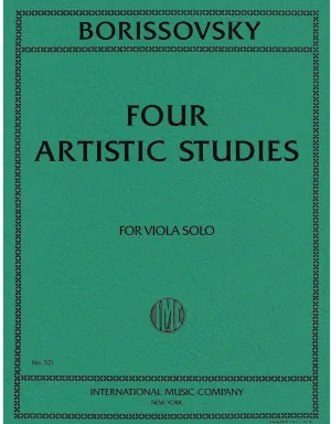 Borissovsky: Four Artistic Studies for Viola