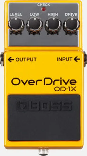 Boss OD-1X Overdrive Compact Pedal