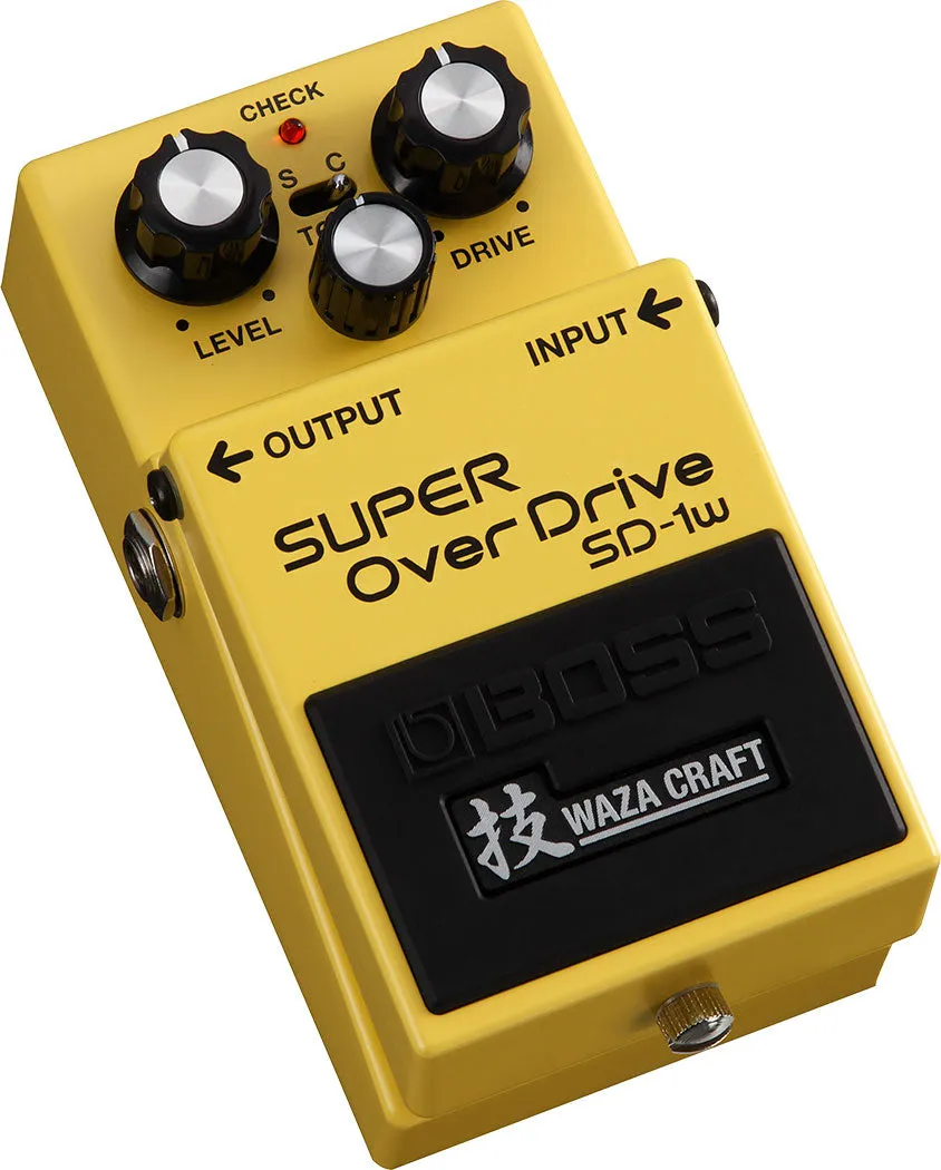 Boss SD-1W Super Overdrive WAZA CRAFT Compact Pedal