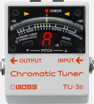 Boss TU-3S Chromatic Pedalboard Tuner Compact Pedal