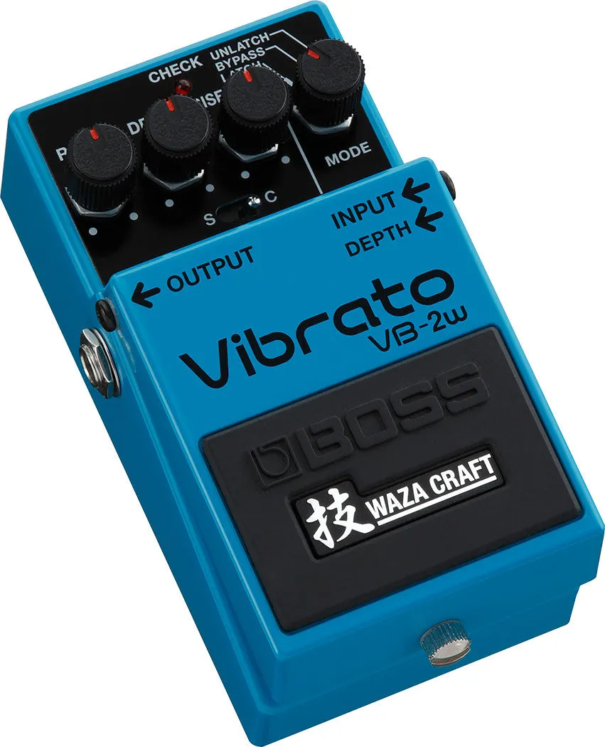 Boss VB-2W Vibrato WAZA CRAFT Compact Pedal