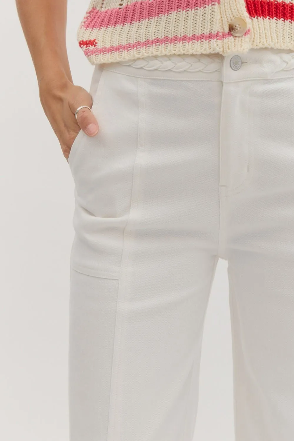 Braid Detailed Bottoms