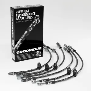 BRAKE HOSE KIT FOR BMW 3 SERIES E36 318TDS COMPACT ABS 1995-2001