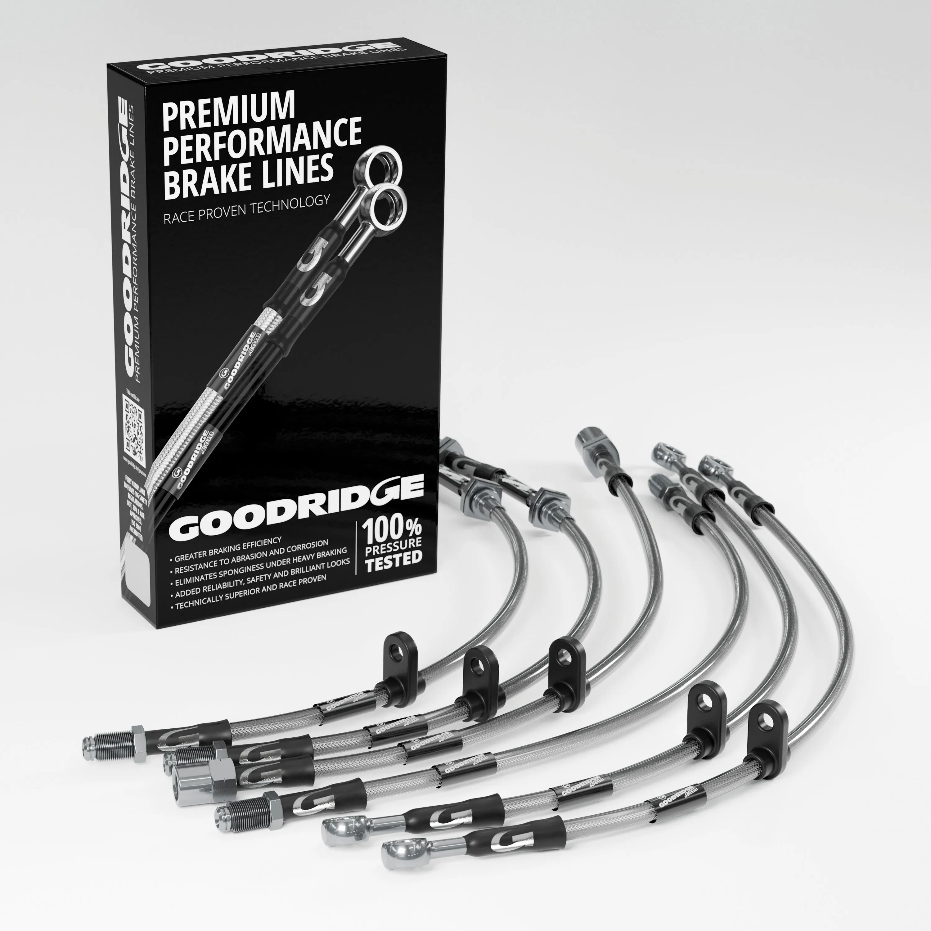 BRAKE HOSE KIT FOR BMW 3 SERIES E36 318TDS COMPACT ABS 1995-2001