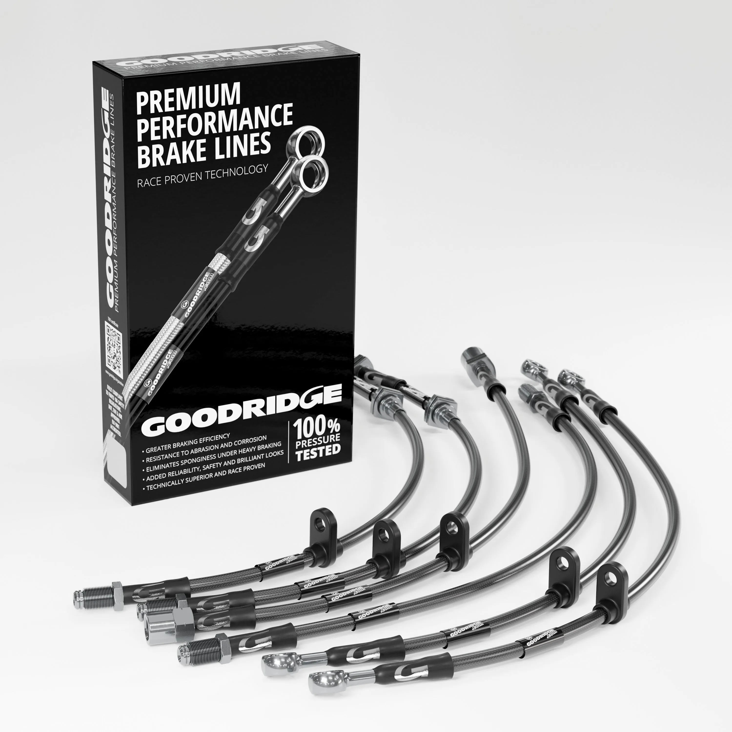 BRAKE HOSE KIT FOR BMW 3 SERIES E36 318TDS COMPACT ABS 1995-2001