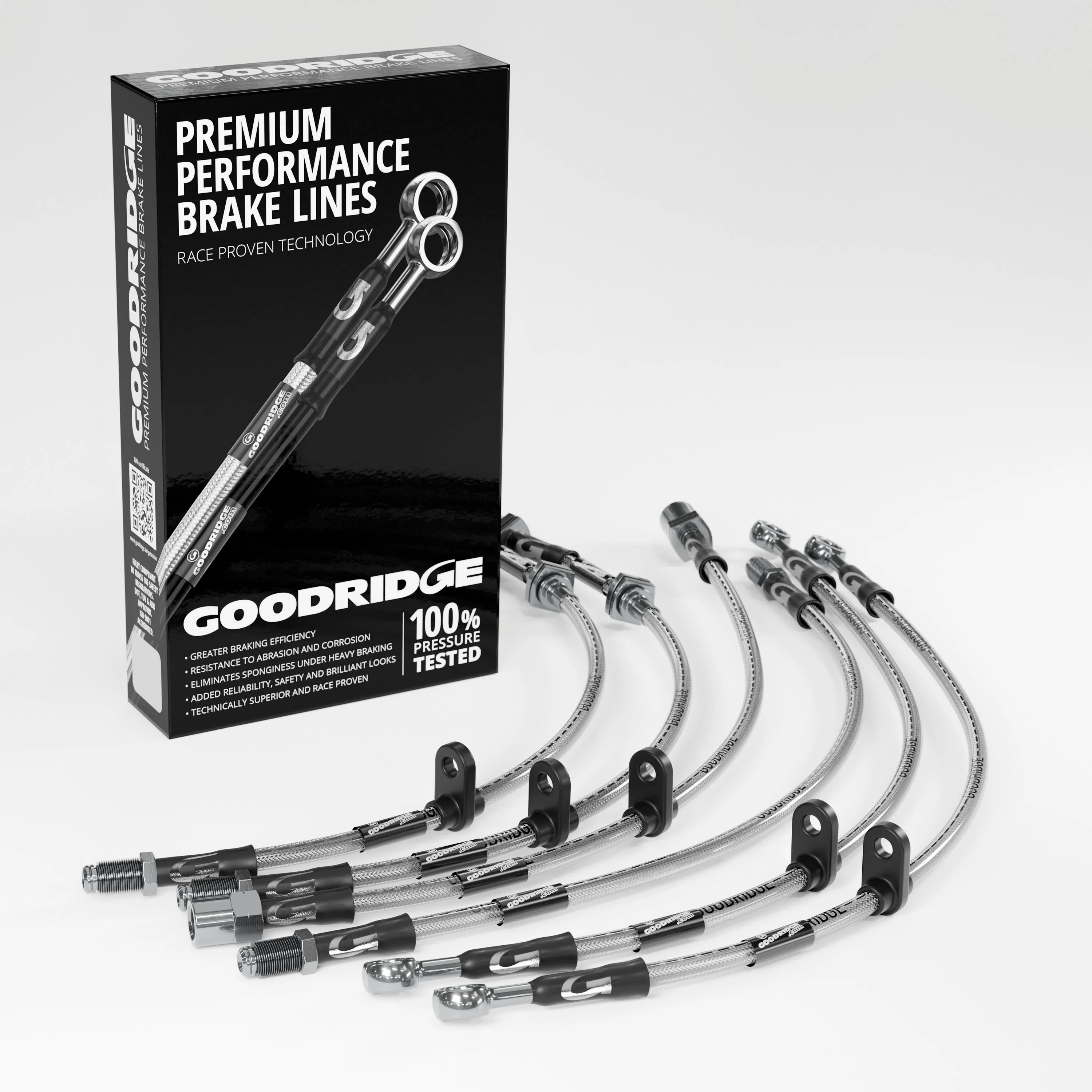 BRAKE HOSE KIT FOR BMW 3 SERIES E36 318TDS COMPACT ABS 1995-2001