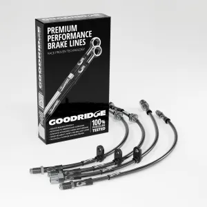 BRAKE HOSE KIT FOR BMW 3 SERIES E46 320TD COMPACT 2001-