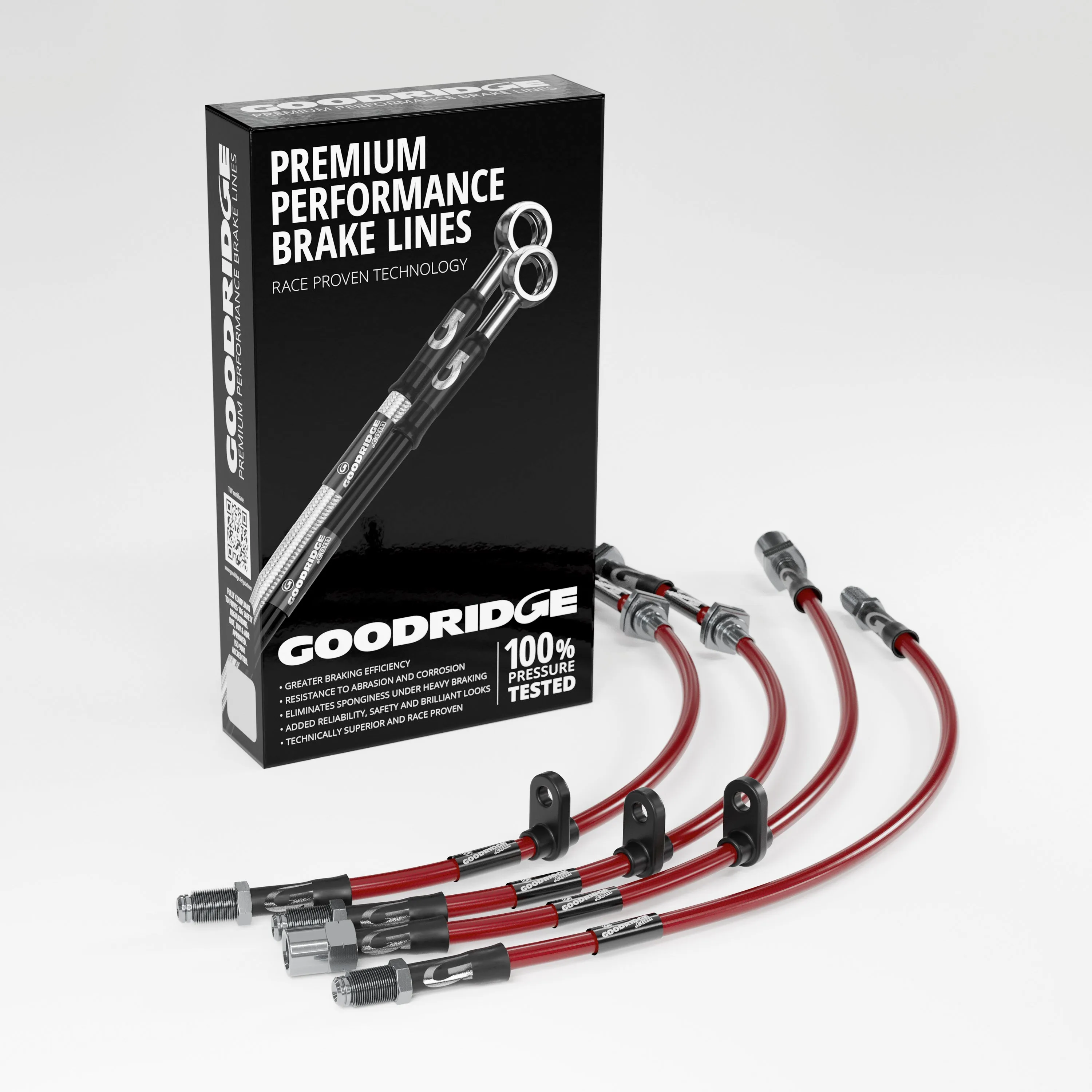 BRAKE HOSE KIT FOR BMW 3 SERIES E46 325TI COMPACT SE 2001-