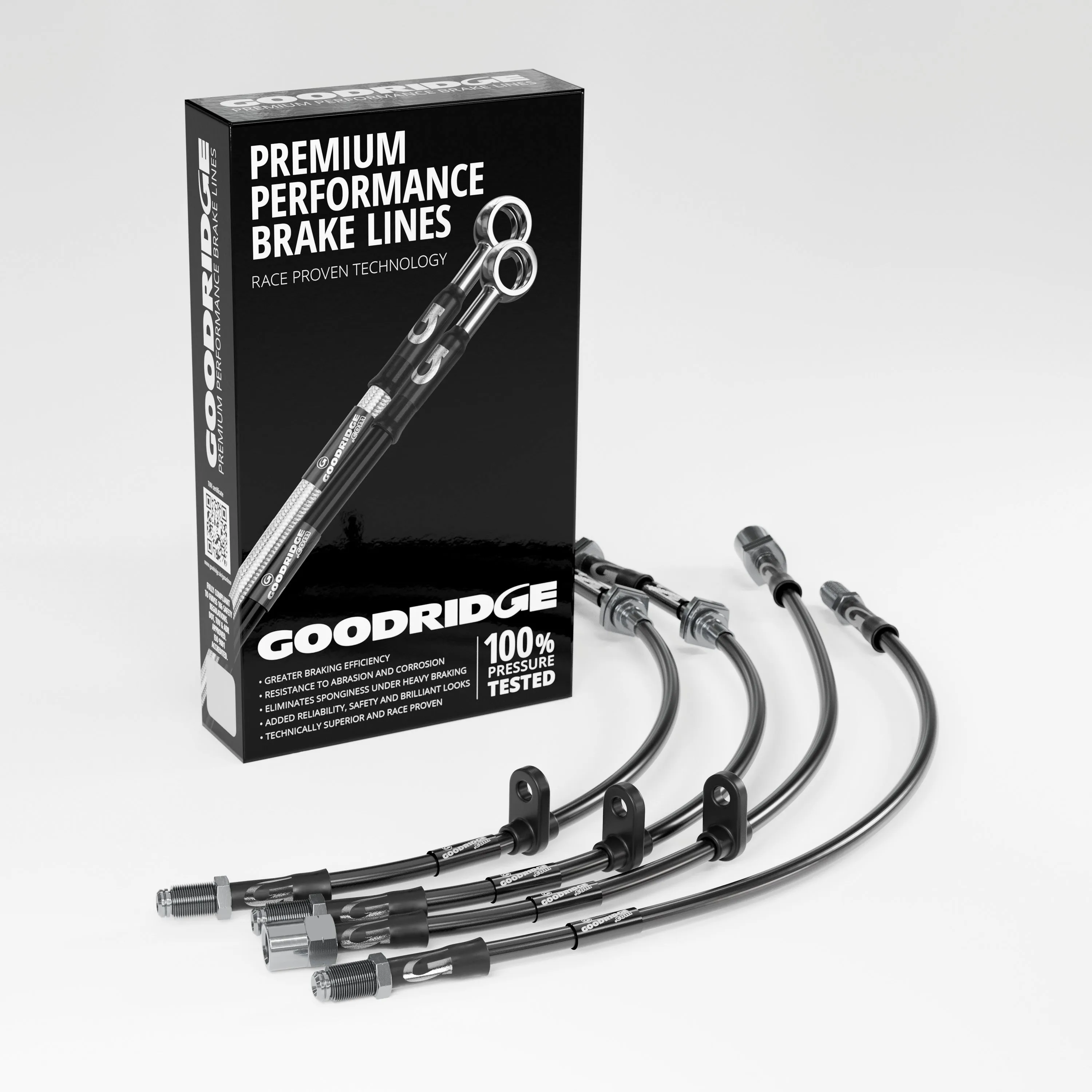 BRAKE HOSE KIT FOR BMW 3 SERIES E46 325TI COMPACT SE 2001-