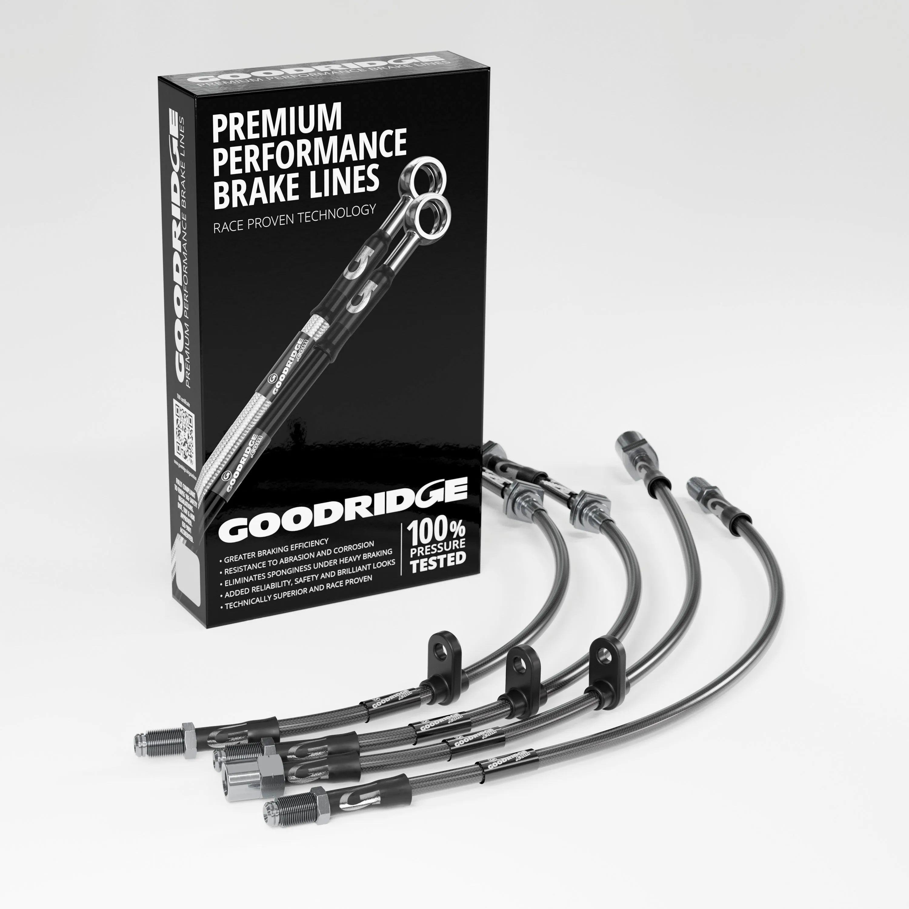 BRAKE HOSE KIT FOR BMW 3 SERIES E46 325TI COMPACT SE 2001-