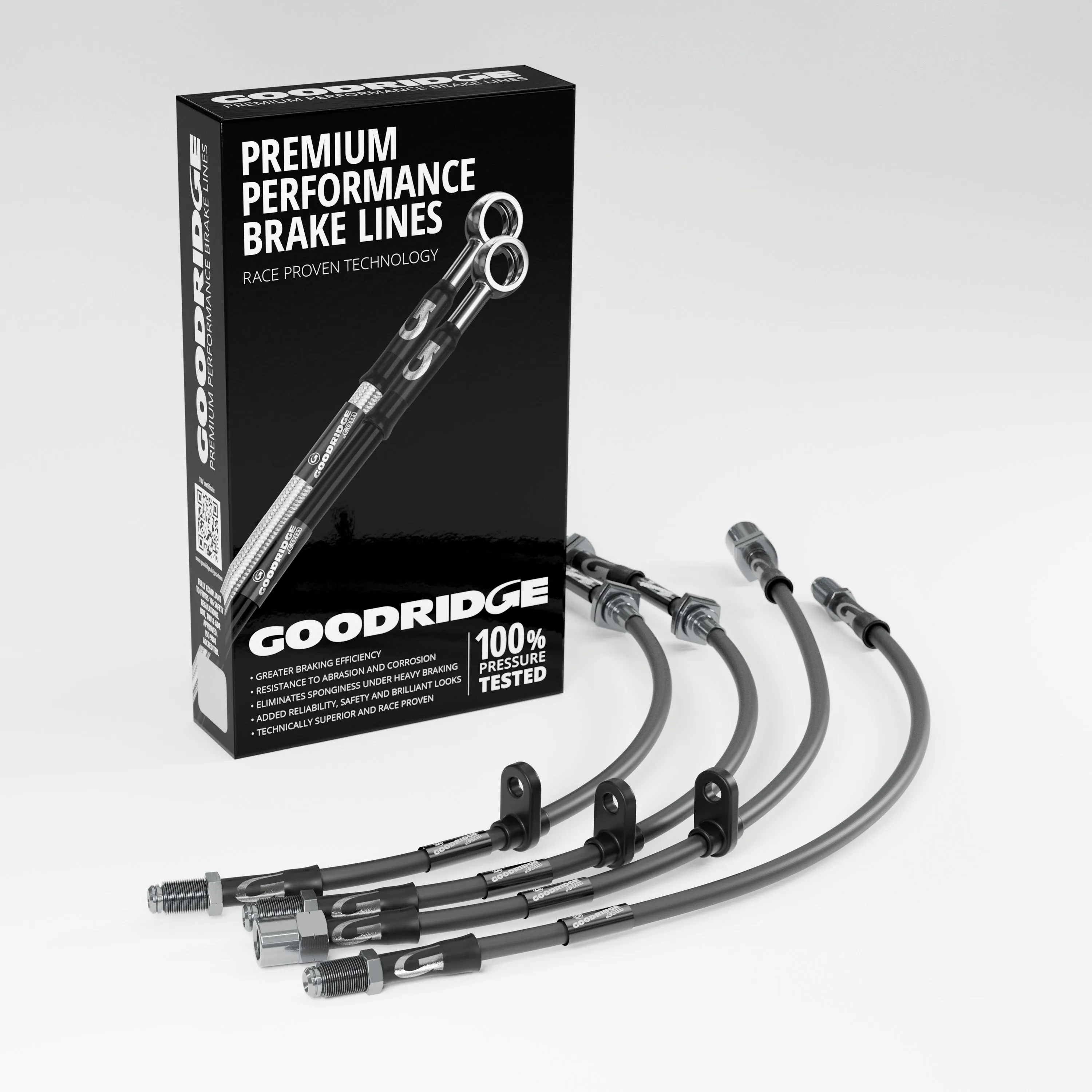 BRAKE HOSE KIT FOR BMW 3 SERIES E46 325TI COMPACT SE 2001-