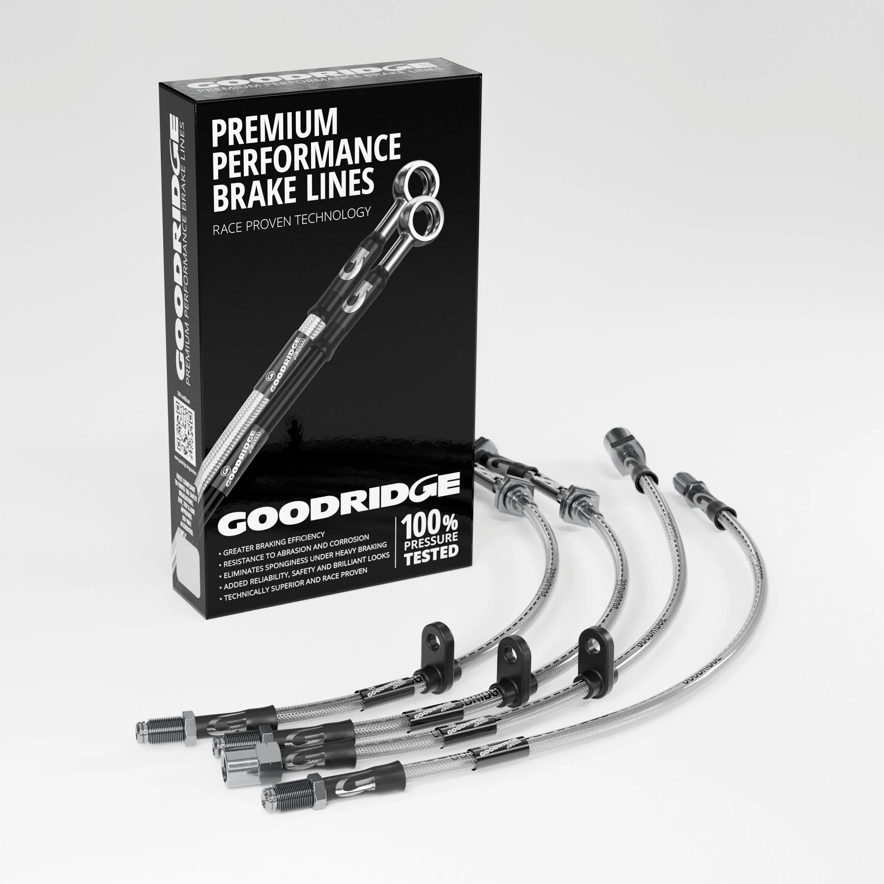 BRAKE HOSE KIT FOR BMW 3 SERIES E46 325TI COMPACT SE 2001-