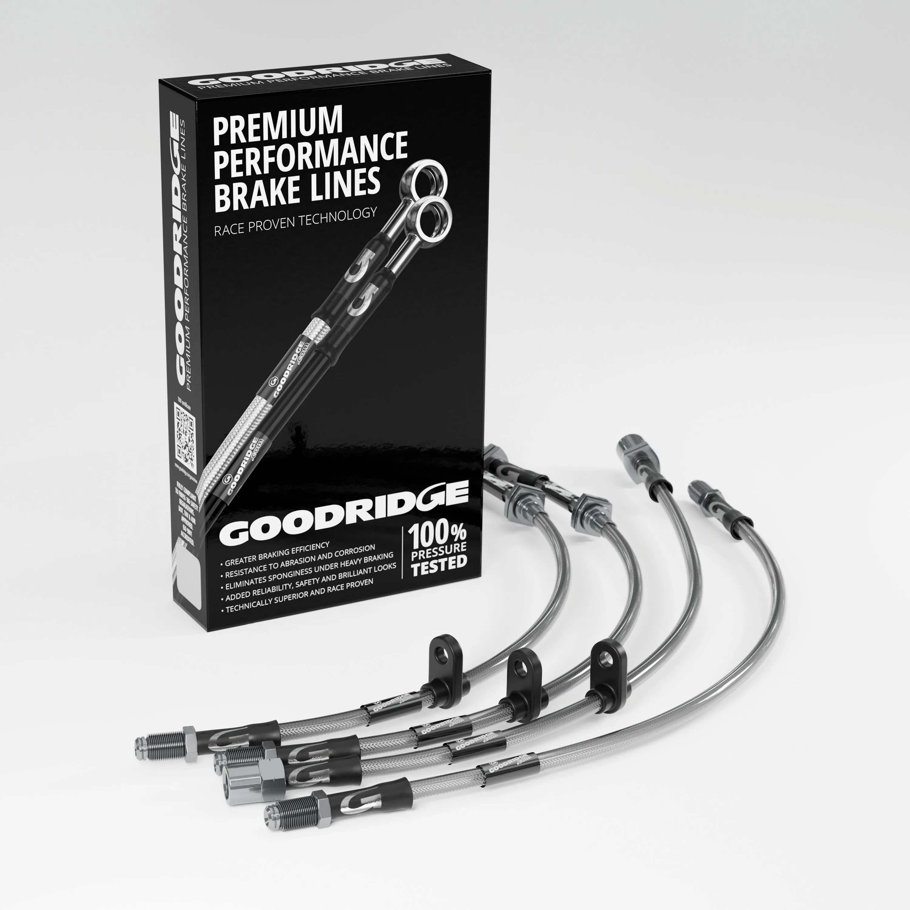 BRAKE HOSE KIT FOR BMW 3 SERIES E46 325TI COMPACT SE 2001-