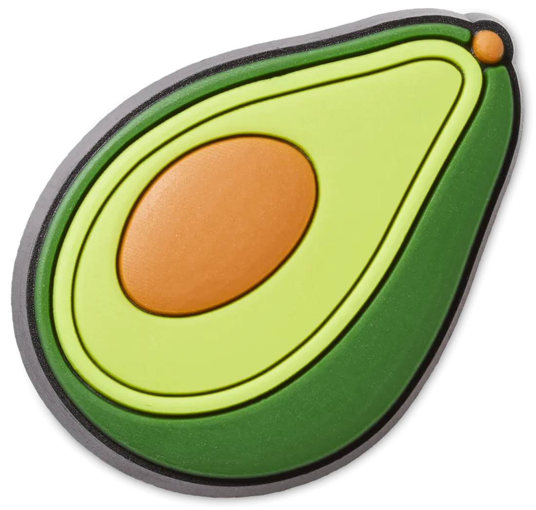 Bright Avocado Jibbitz