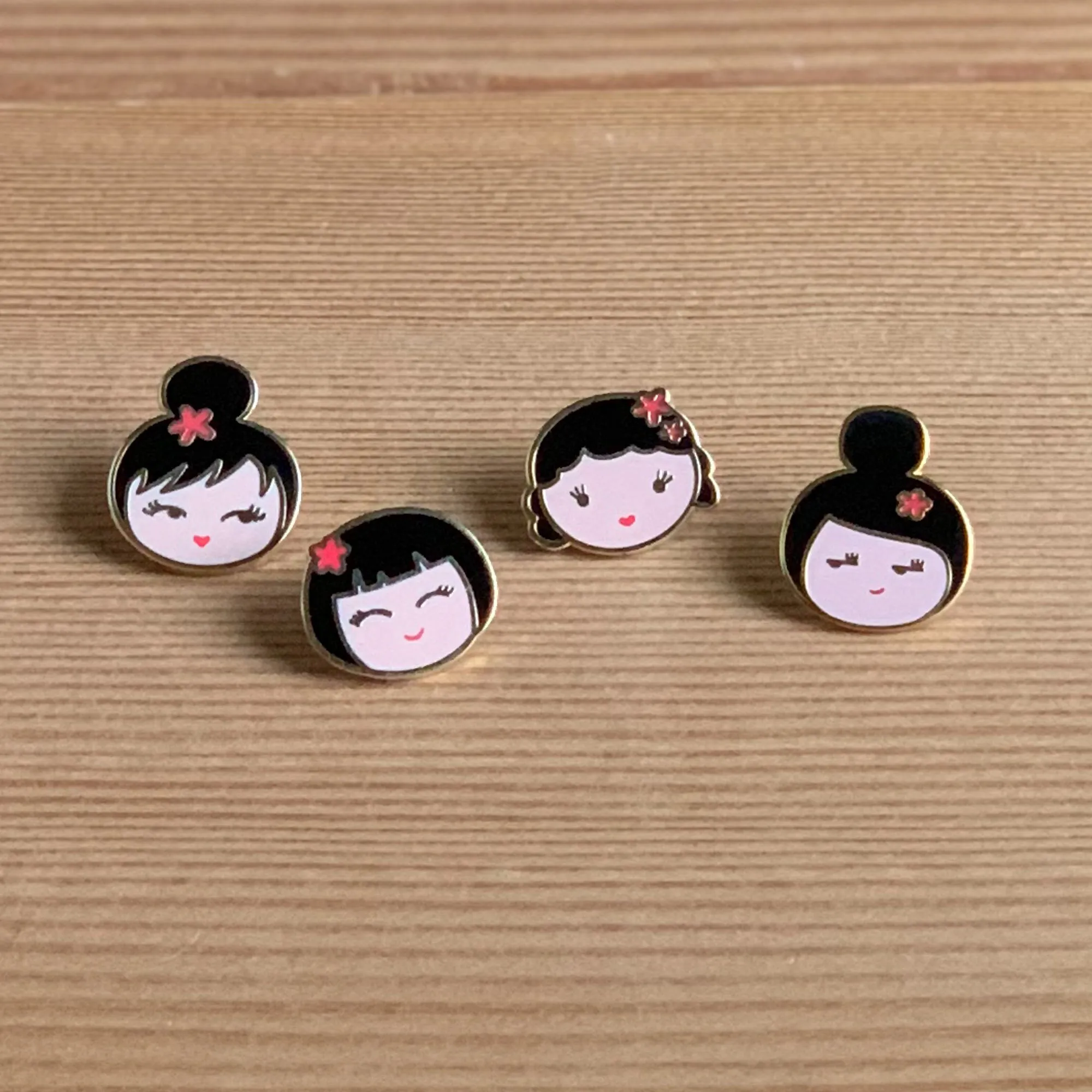 Bright-Eyed Enamel Pin