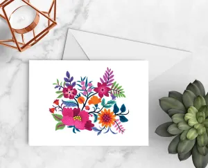 Bright Flora Notecards