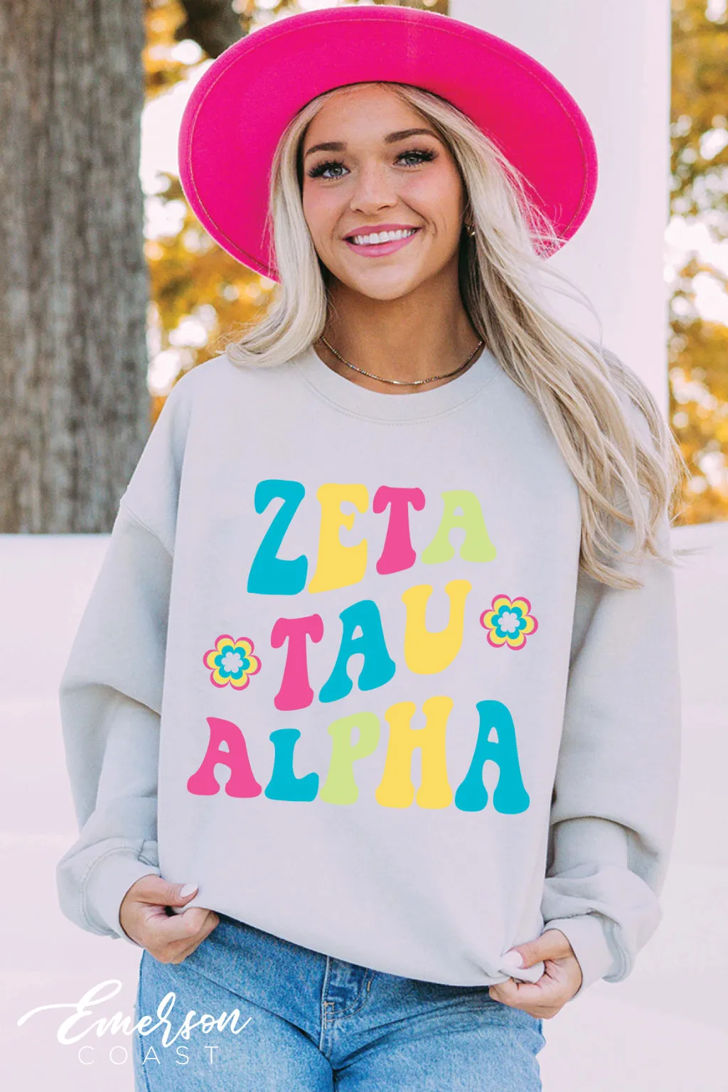 Bright Floral Crewneck