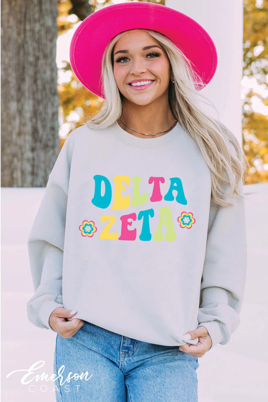 Bright Floral Crewneck
