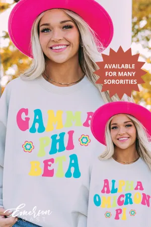 Bright Floral Crewneck