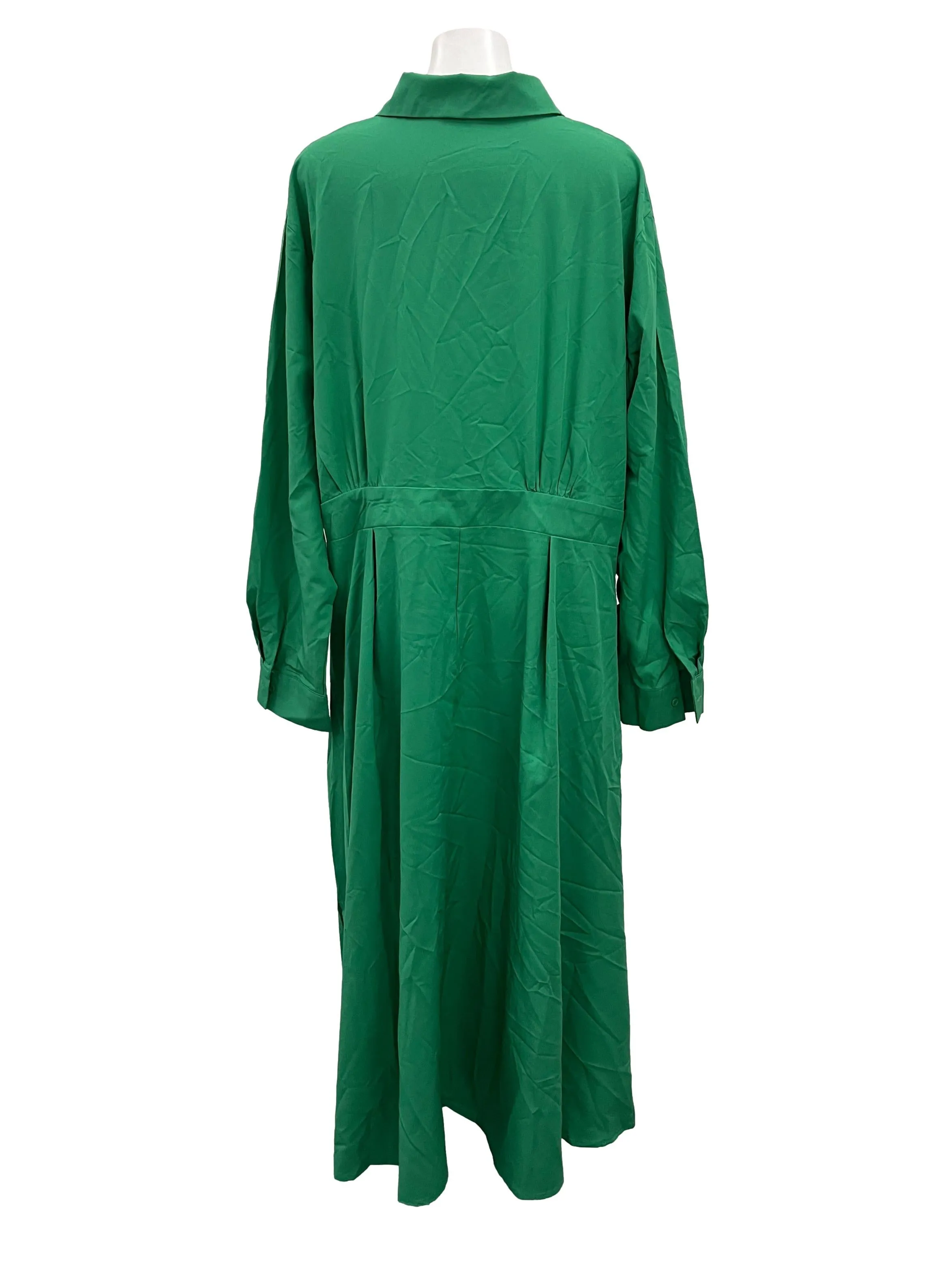 Bright Green Long Sleeve Dress
