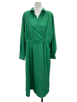 Bright Green Long Sleeve Dress