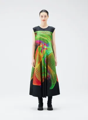 Bright Green Spectrum Dress