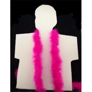 Bright Pink Marabou Boa