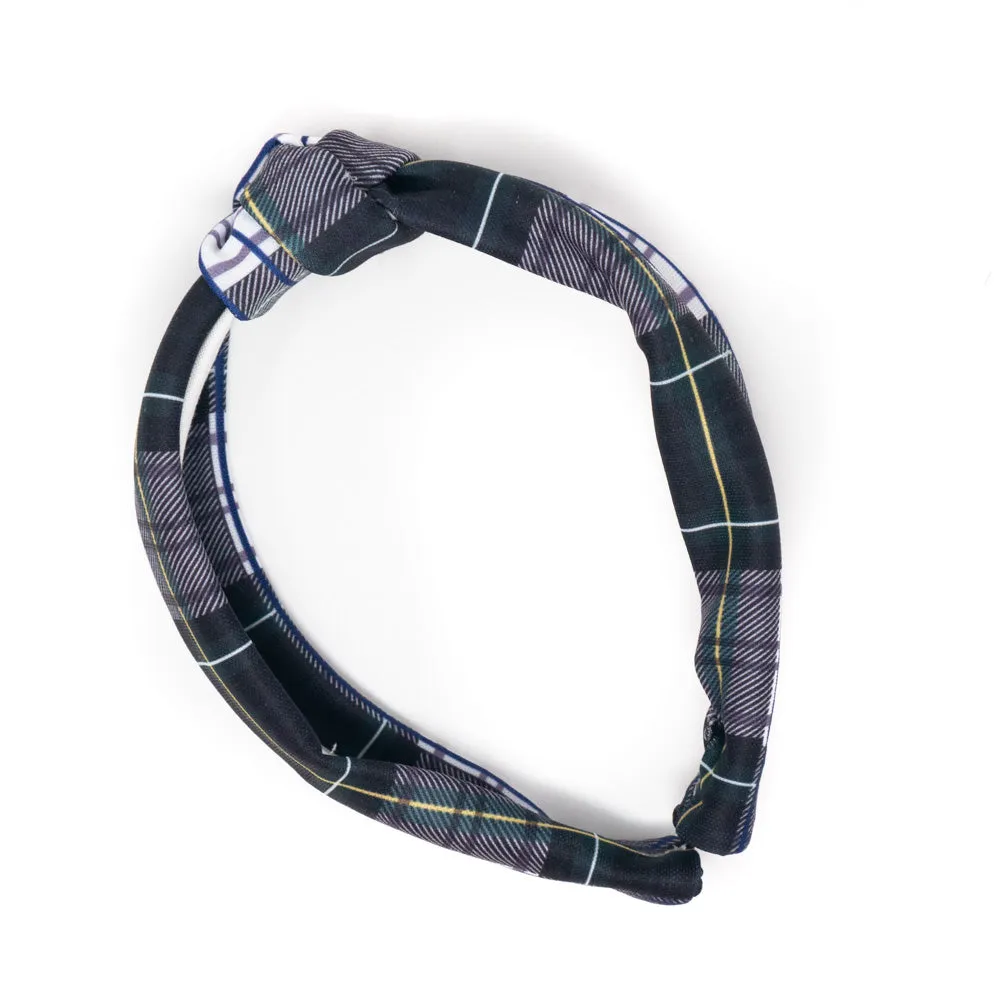 Bright School Knotted Fabric Headband