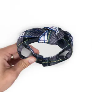 Bright School Knotted Fabric Headband