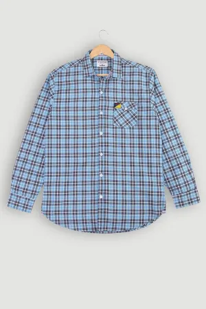 Brown Checkered Shirt