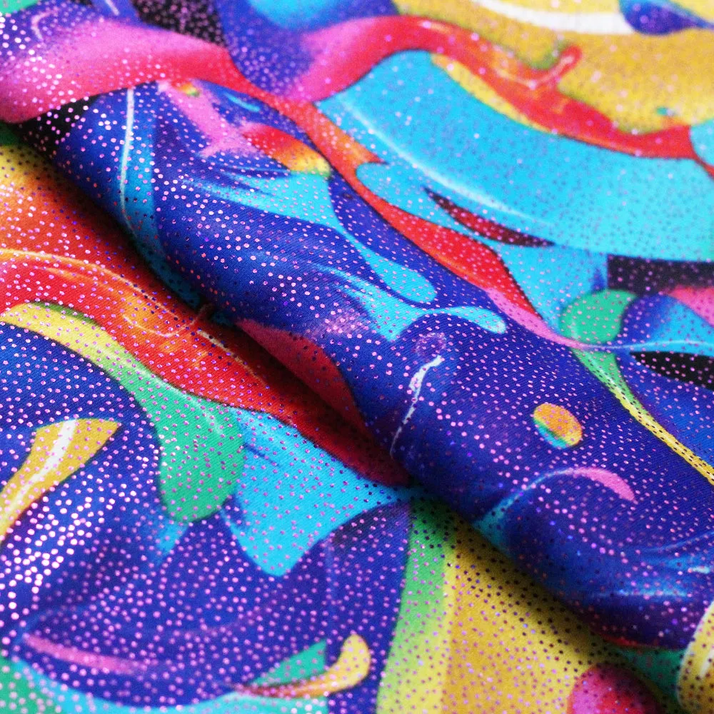 Bubblelicious / Printed Nylon Spandex