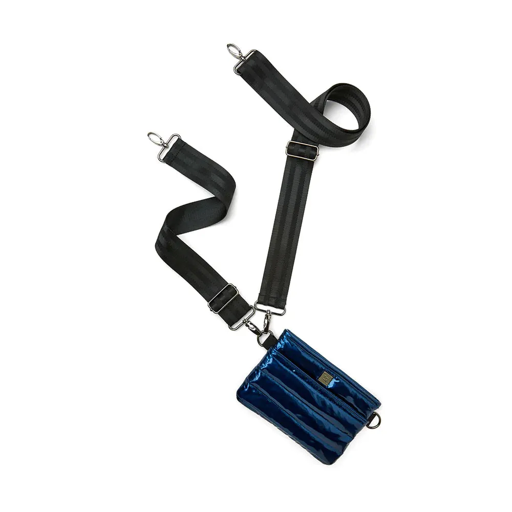 BUM BAG/CROSSBODY - Gloss Navy Patent