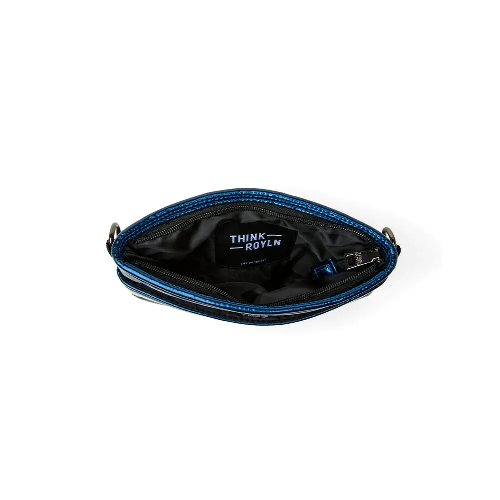 BUM BAG/CROSSBODY - Gloss Navy Patent
