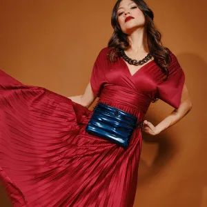 BUM BAG/CROSSBODY - Gloss Navy Patent