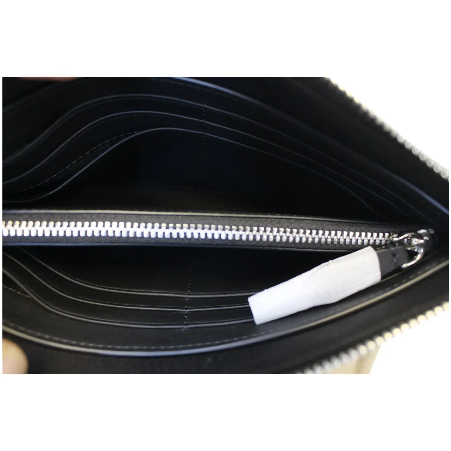 BURBERRY London Check Ziparound Wallet